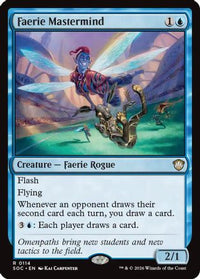 Faerie Mastermind -  (SOC-114) - Commander: Secrets of Strixhaven