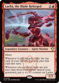 Laelia, the Blade Reforged -  (SOC-246) - Commander: Secrets of Strixhaven