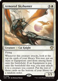 Armored Skyhunter -  (SOC-138) - Commander: Secrets of Strixhaven
