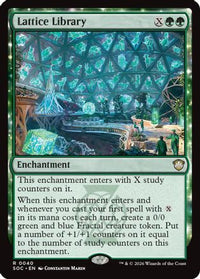 Lattice Library -  (SOC-040) - Commander: Secrets of Strixhaven