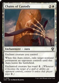 Chains of Custody -  (SOC-139) - Commander: Secrets of Strixhaven