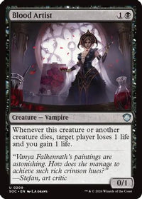 Blood Artist -  (SOC-209) - Commander: Secrets of Strixhaven