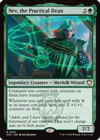 Nev, the Practical Dean -  (SOC-041) - Commander: Secrets of Strixhaven