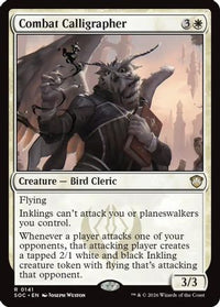 Combat Calligrapher -  (SOC-141) - Commander: Secrets of Strixhaven