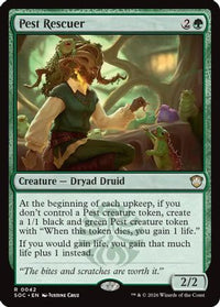 Pet Rescuer -  (SOC-042) - Commander: Secrets of Strixhaven