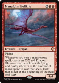 Manaform Hellkite -  (SOC-248) - Commander: Secrets of Strixhaven