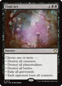 Final Act -  (SOC-213) - Commander: Secrets of Strixhaven