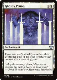 Ghostly Prison -  (SOC-146) - Commander: Secrets of Strixhaven