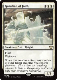 Guardian of Faith -  (SOC-148) - Commander: Secrets of Strixhaven