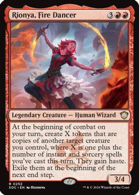 Rionya, Fire Dancer -  (SOC-252) - Commander: Secrets of Strixhaven