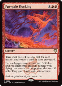 Furygale Flocking -  (SOC-032) - Commander: Secrets of Strixhaven
