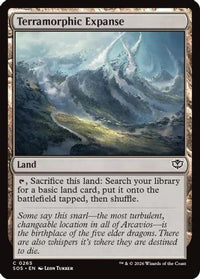 Terramorphic Expanse -  Foil (SOS-265) - Secrets of Strixhaven
