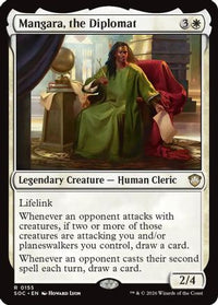 Mangara, the Diplomat -  (SOC-155) - Commander: Secrets of Strixhaven