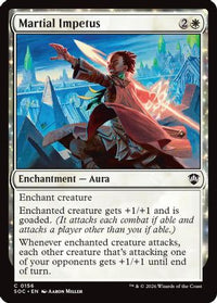 Martial Impetus -  (SOC-156) - Commander: Secrets of Strixhaven