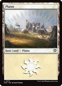 Plains (0272) -  Foil (SOS-272) - Secrets of Strixhaven