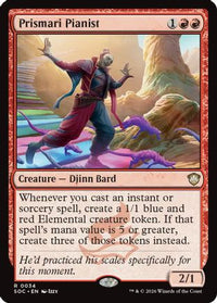 Prismari Pianist -  (SOC-034) - Commander: Secrets of Strixhaven