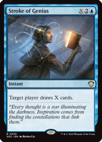 Stroke of Genius -  (SOC-203) - Commander: Secrets of Strixhaven