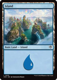 Island (0275) -  Foil (SOS-275) - Secrets of Strixhaven