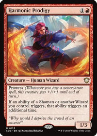 Harmonic Prodigy -  (SOC-123) - Commander: Secrets of Strixhaven