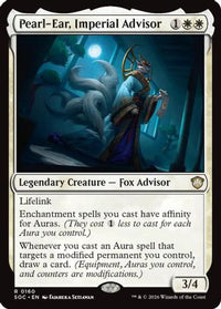 Pearl-Ear, Imperial Advisor -  (SOC-160) - Commander: Secrets of Strixhaven