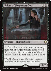 Priest of Forgotten Gods -  (SOC-225) - Commander: Secrets of Strixhaven