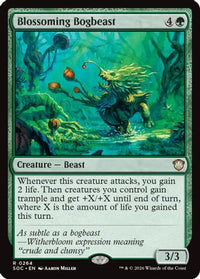 Blossoming Bogbeast -  (SOC-264) - Commander: Secrets of Strixhaven