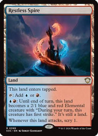 Restless Spire -  (SOC-399) - Commander: Secrets of Strixhaven
