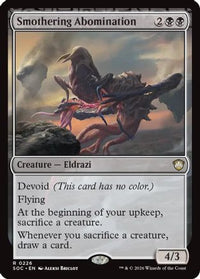 Smothering Abomination -  (SOC-226) - Commander: Secrets of Strixhaven