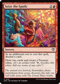 Seize the Spoils -  Foil (SOS-129) - Secrets of Strixhaven