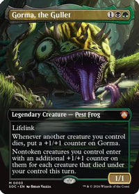 Gorma, the Gullet (Borderless) -  (SOC-003) - Commander: Secrets of Strixhaven