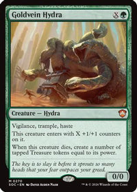Goldvein Hydra -  (SOC-270) - Commander: Secrets of Strixhaven