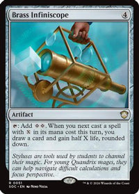 Brass Infiniscope -  (SOC-051) - Commander: Secrets of Strixhaven