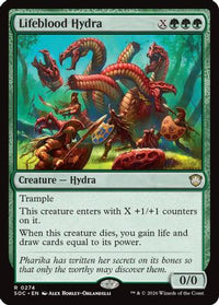 Lifeblood Hydra -  (SOC-274) - Commander: Secrets of Strixhaven