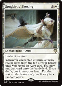 Songbirds' Blessing -  (SOC-174) - Commander: Secrets of Strixhaven