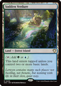 Sodden Verdure -  (SOC-406) - Commander: Secrets of Strixhaven
