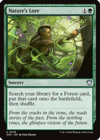 Nature's Lore -  (SOC-278) - Commander: Secrets of Strixhaven
