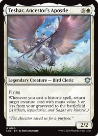 Teshar, Ancestor's Apostle -  (SOC-180) - Commander: Secrets of Strixhaven