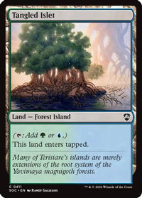 Tangled Islet -  (SOC-411) - Commander: Secrets of Strixhaven