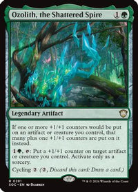 Ozolith, the Shattered Spire -  (SOC-281) - Commander: Secrets of Strixhaven