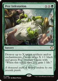 Pest Infestation -  (SOC-282) - Commander: Secrets of Strixhaven