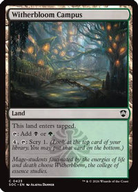 Witherbloom Campus -  (SOC-423) - Commander: Secrets of Strixhaven