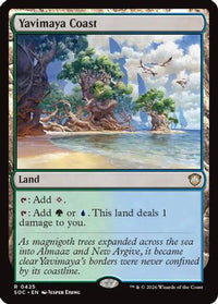 Yavimaya Coast -  (SOC-425) - Commander: Secrets of Strixhaven