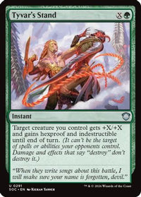 Tyvar's Stand -  (SOC-291) - Commander: Secrets of Strixhaven