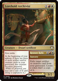 Lorehold Archivist -  (SOC-049) - Commander: Secrets of Strixhaven