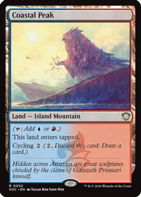 Coastal Peak -  (SOC-052) - Commander: Secrets of Strixhaven