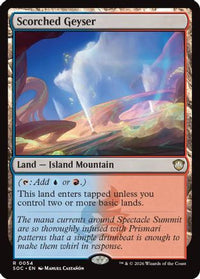 Scorched Geyser -  (SOC-054) - Commander: Secrets of Strixhaven