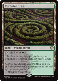 Turbulent Fen -  (SOC-055) - Commander: Secrets of Strixhaven