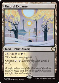 Umbral Expanse -  (SOC-060) - Commander: Secrets of Strixhaven