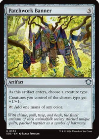 Patchwork Banner -  (SOC-353) - Commander: Secrets of Strixhaven
