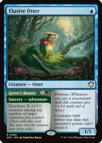 Elusive Otter -  (SOC-306) - Commander: Secrets of Strixhaven
